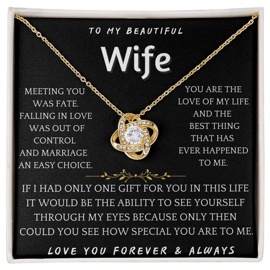 One Gift Necklace Wife Present