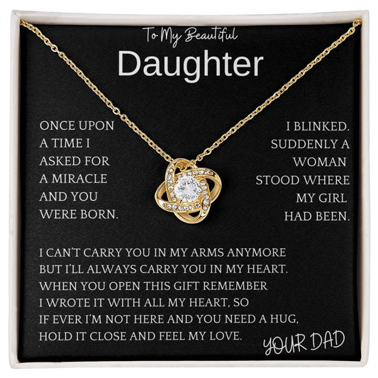 Hold Close Daughter Gift