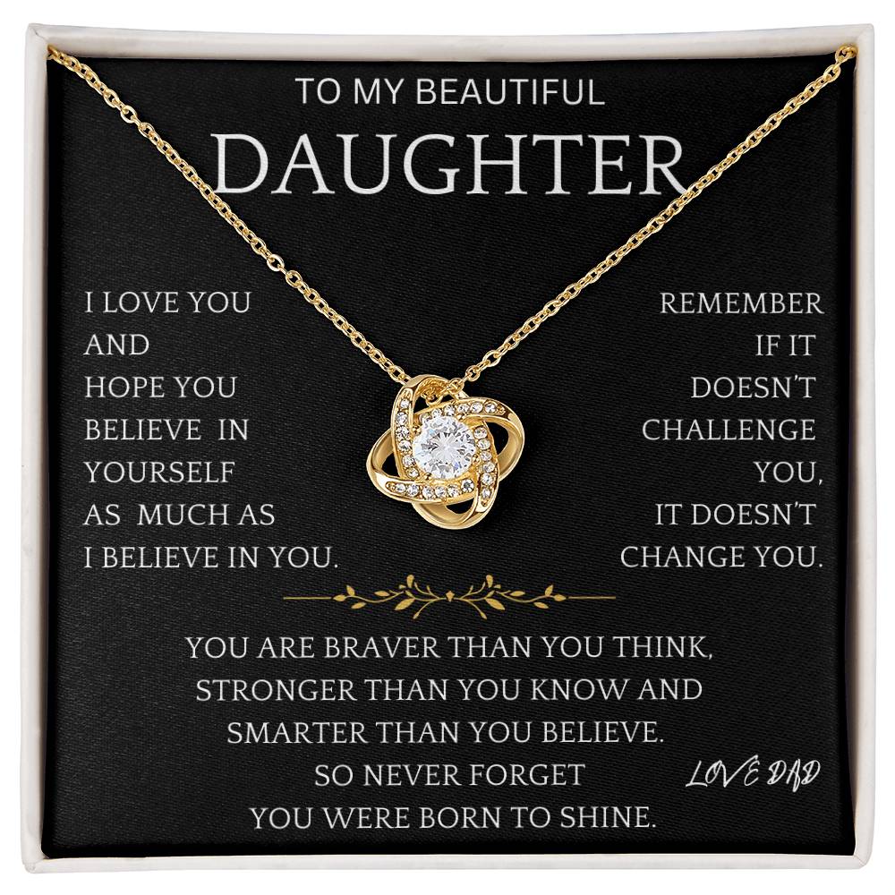 Challenge Necklace Gift Daughter