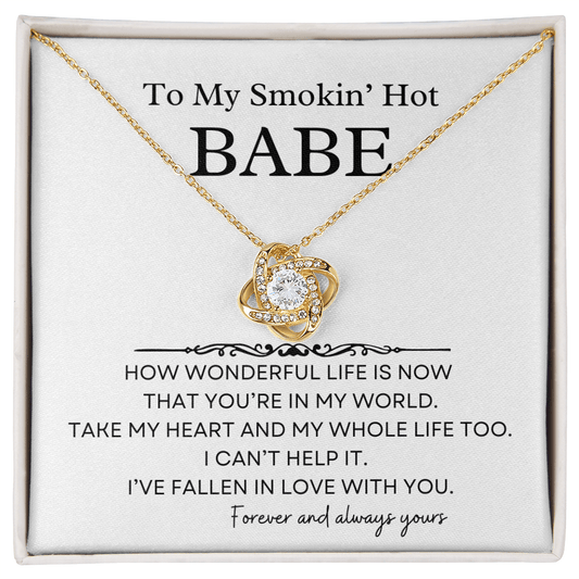 In My World Necklace