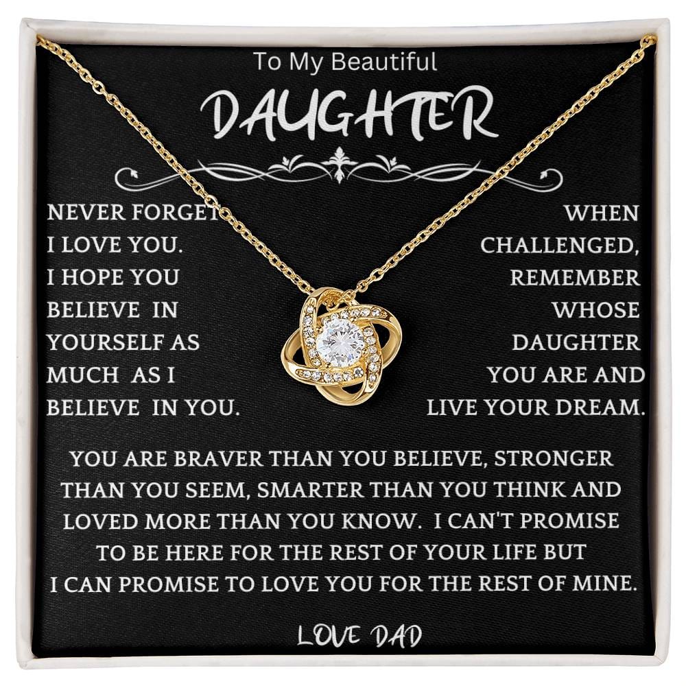 Live Your Dreams Necklace From Dad – gifting2go.com