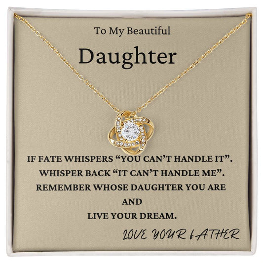 Fate Whispers Daughter Necklace