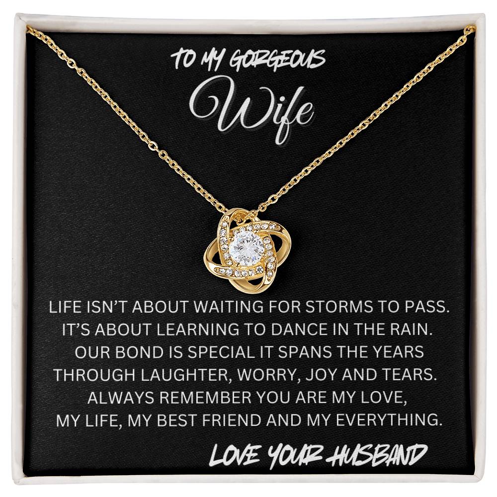 Love, Life Everything Necklace Gift For Wife