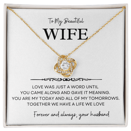 Just a Word Wife Necklace