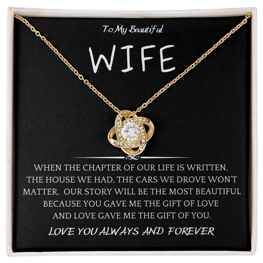 Our Story Wife Necklace