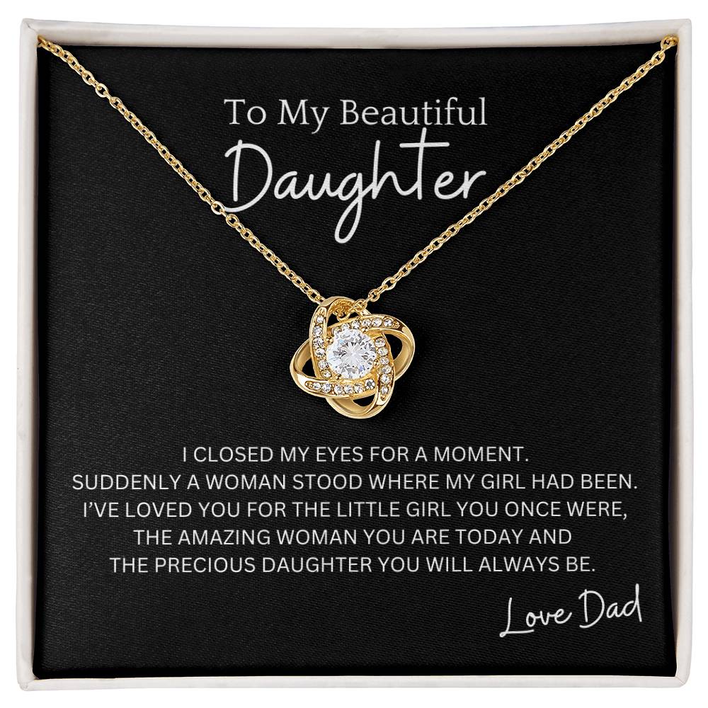 Precious Daughter Necklace Gift