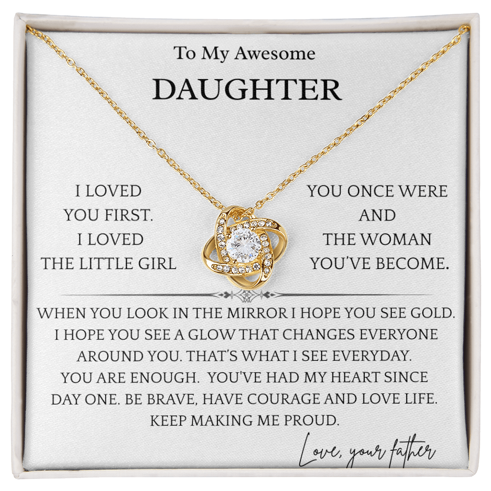Glowing Daughter Gift
