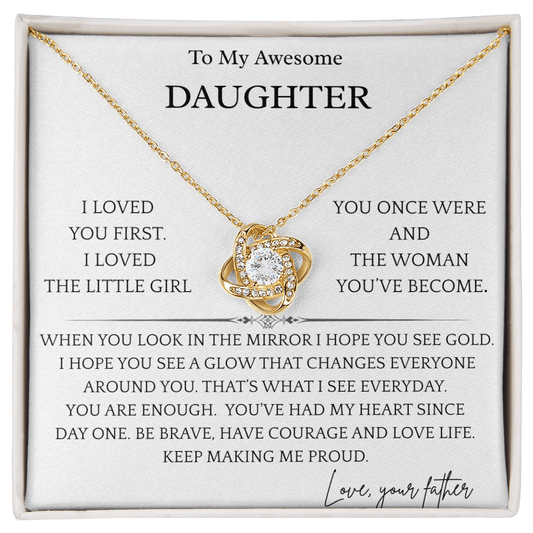 Glowing Daughter Gift