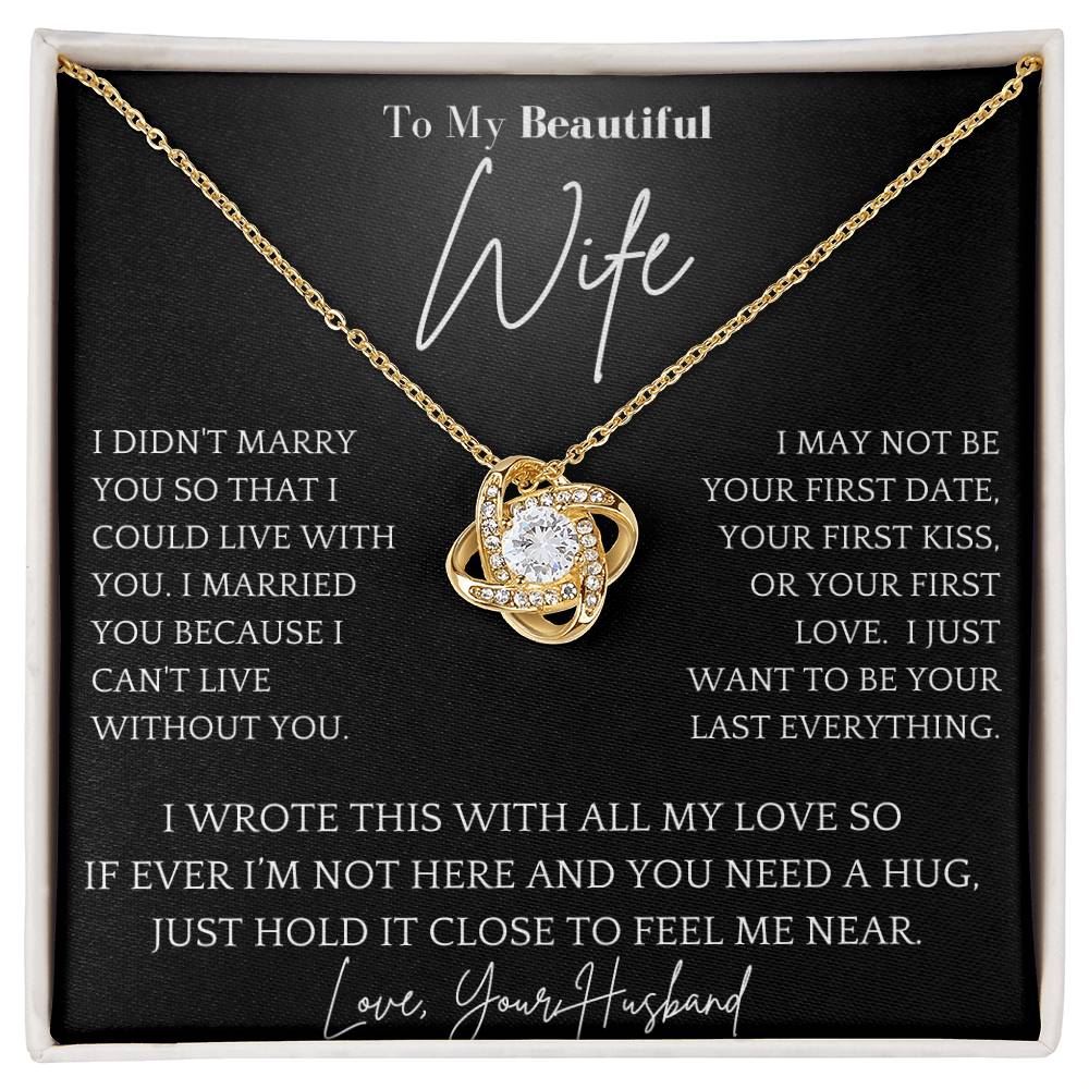 With All My Love Necklace Gift For Wife