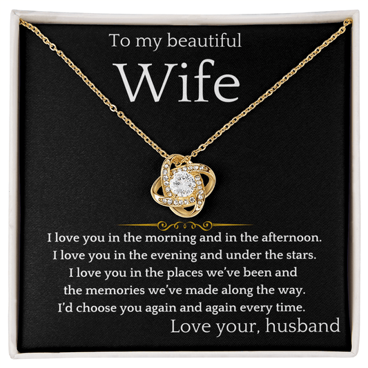 Afternoon and Evening Wife Necklace