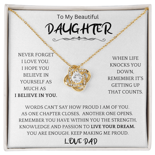 Live The Dream Gift From Dad