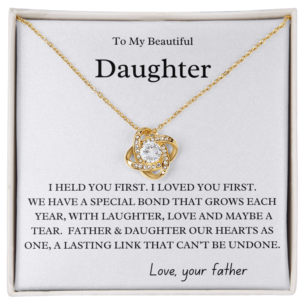 Laughter, Love Daughter Necklace