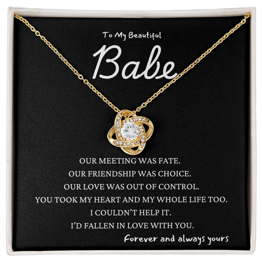 Fate, Friendship Love Necklace Gift