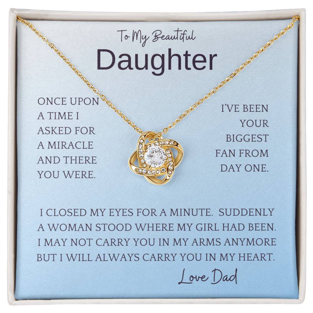 Carry In Arms Necklace Gift For Daughter