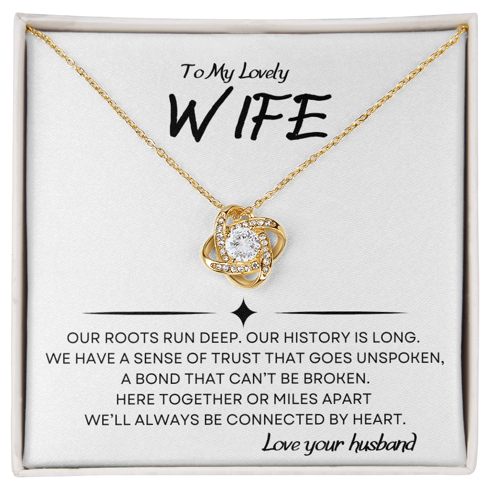 Always Connected Wife Necklace