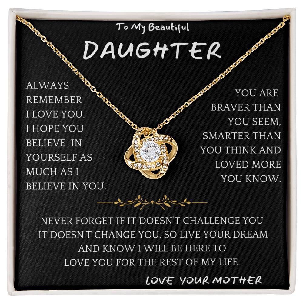 Smarter, Braver,Daughter Gift Mother