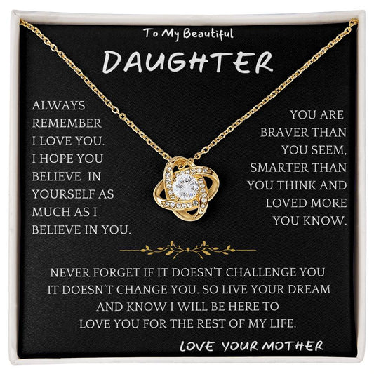 Smarter, Braver,Daughter Gift Mother