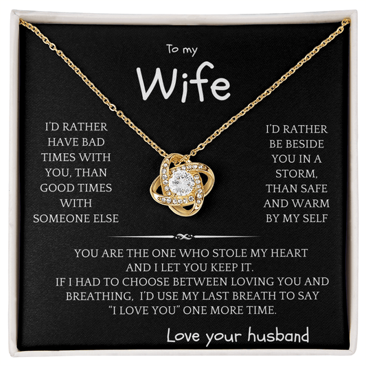 Beside You Wife Gift