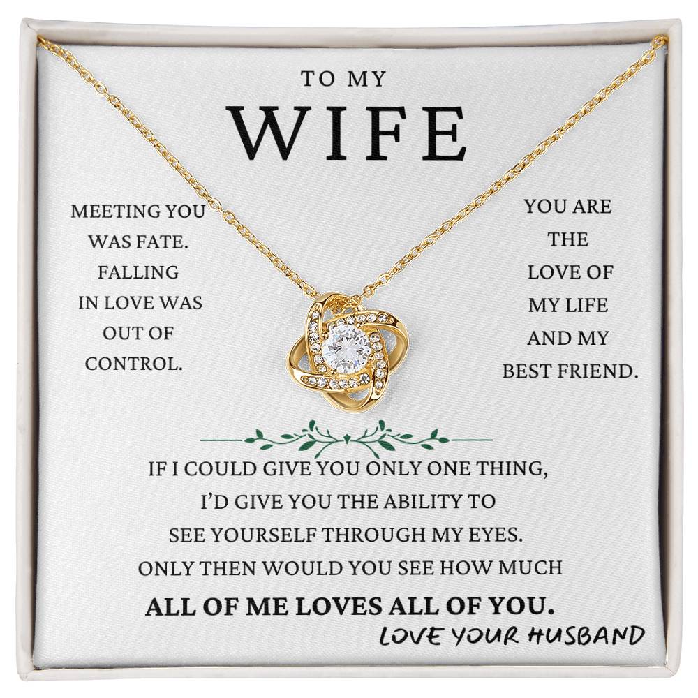 Fateful Meeting Wife Necklace