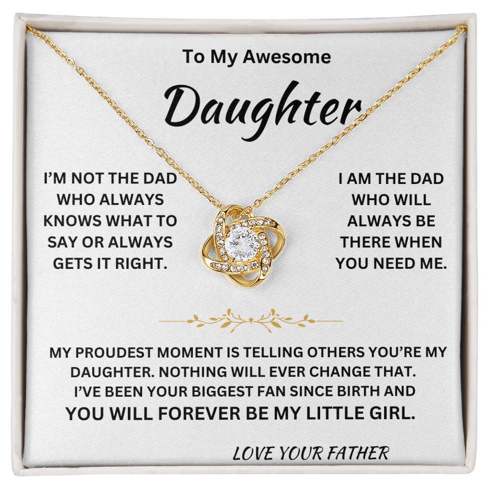 Forever Little Girl Daughter Gift