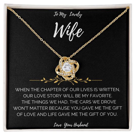 Chapter of Life Wife Gift Necklace