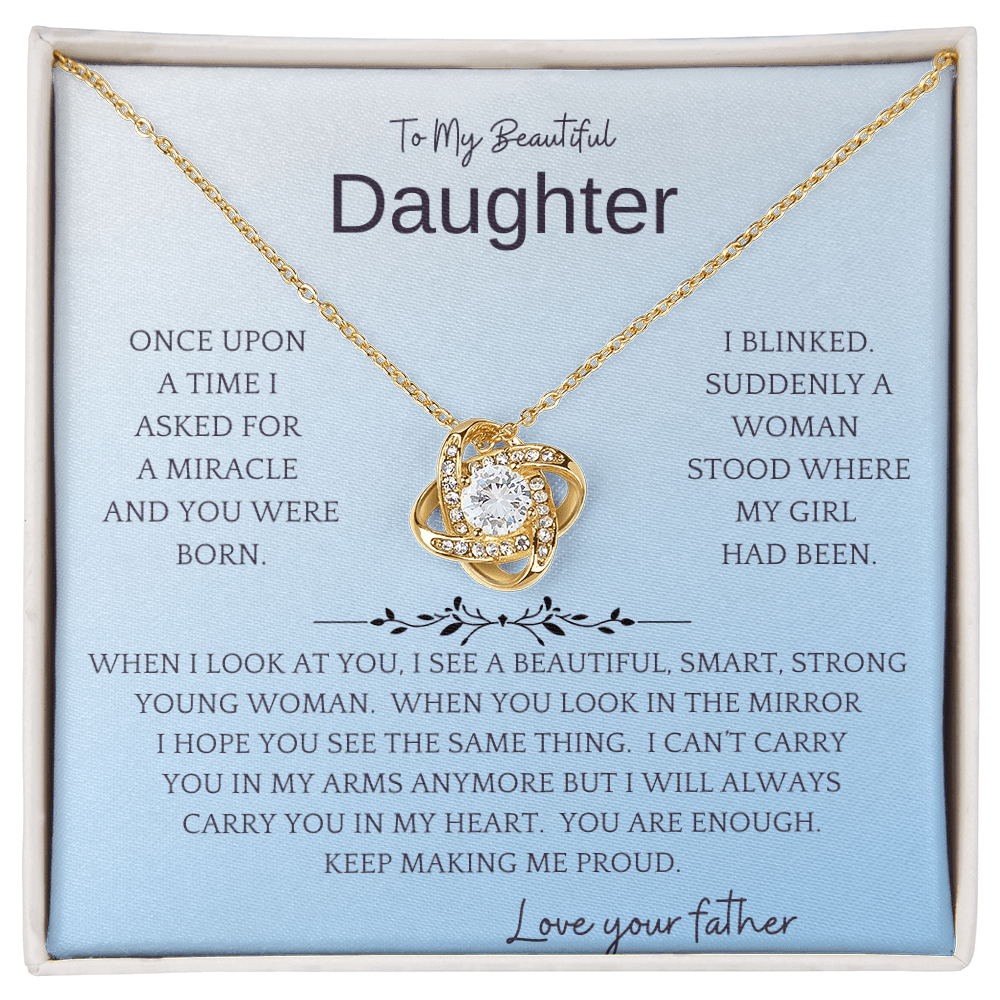 See What I See Daughter Necklace