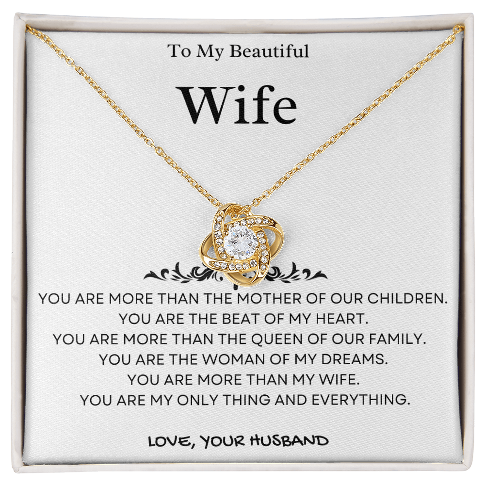 More Than My Wife Necklace