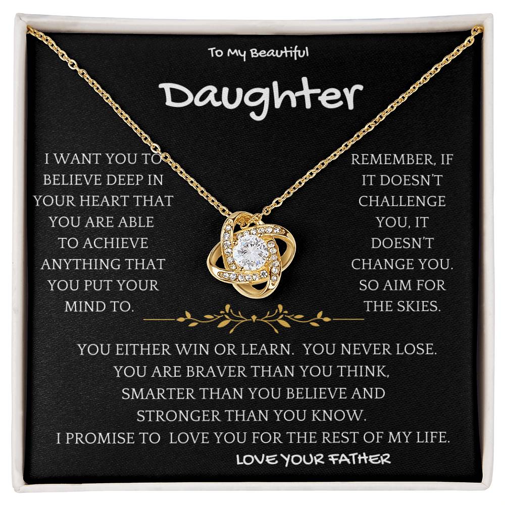 Win Or Learn Daughter Gift