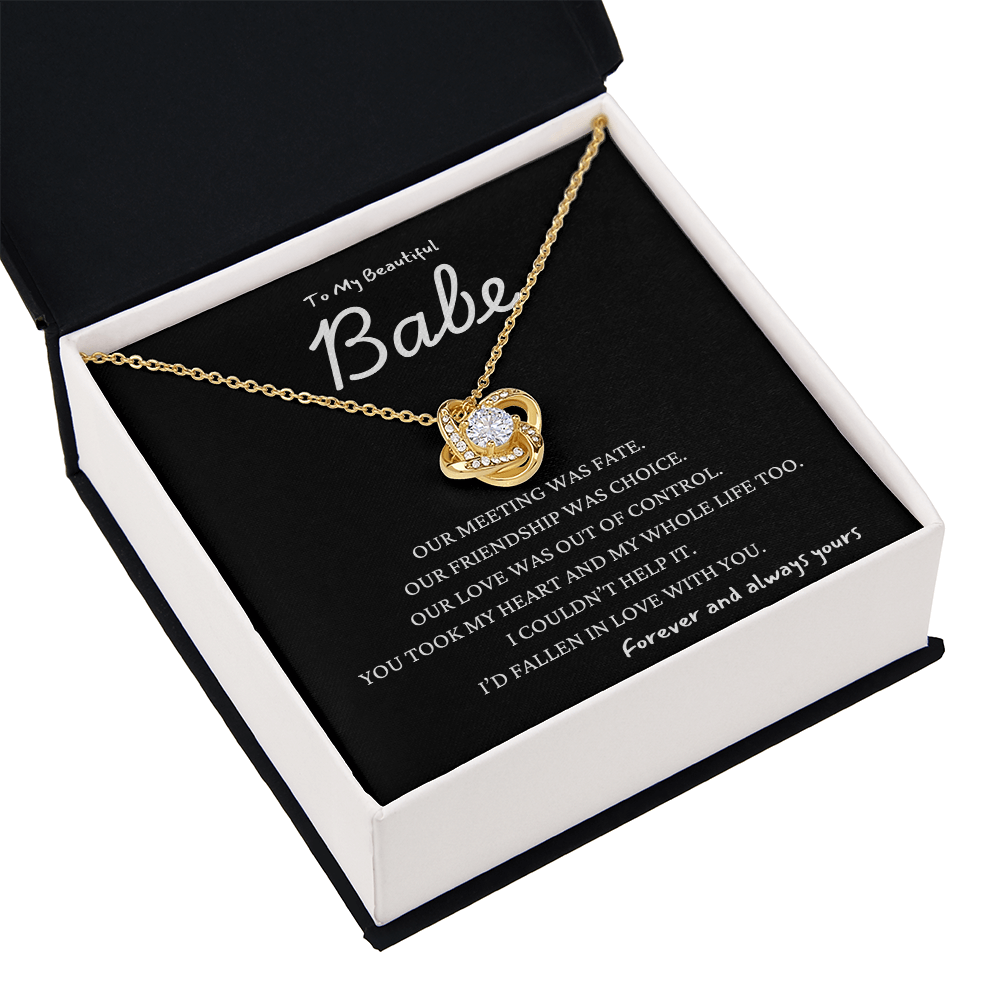 Fate, Friendship Love Necklace Gift