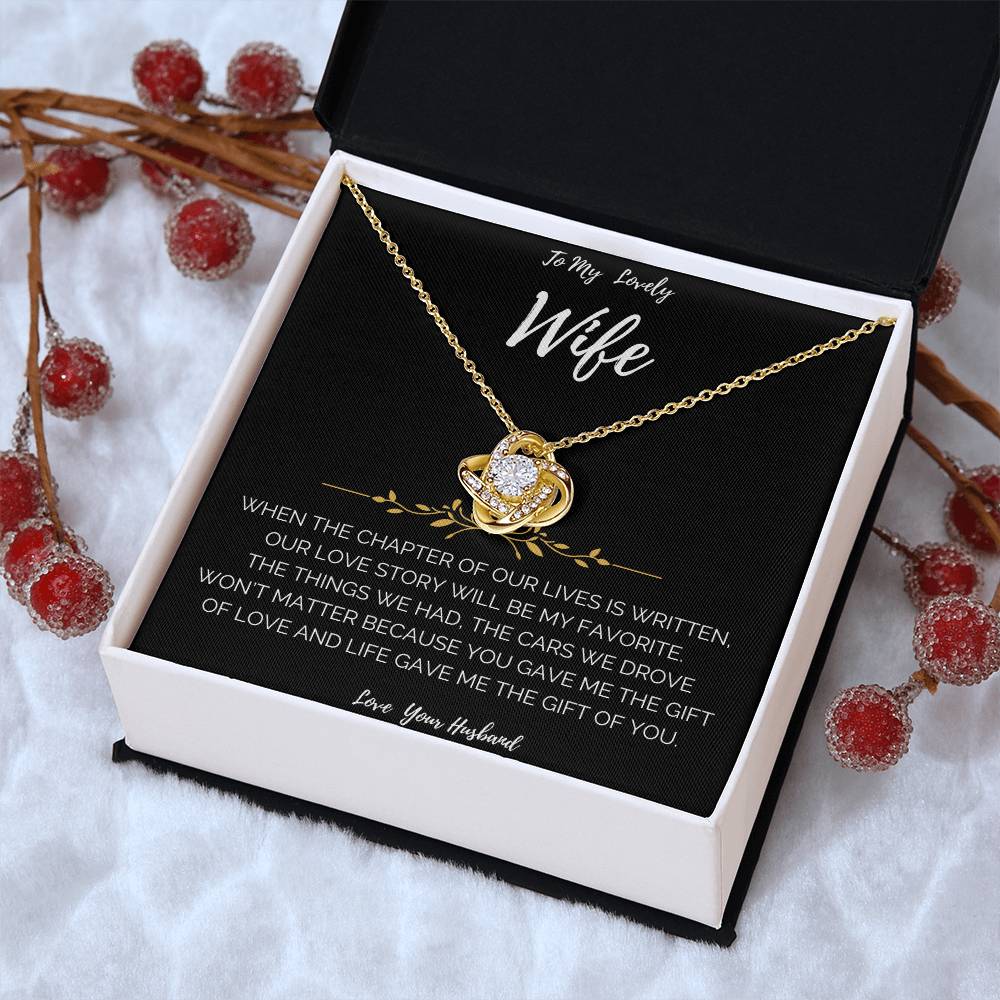 Chapter of Life Wife Gift Necklace