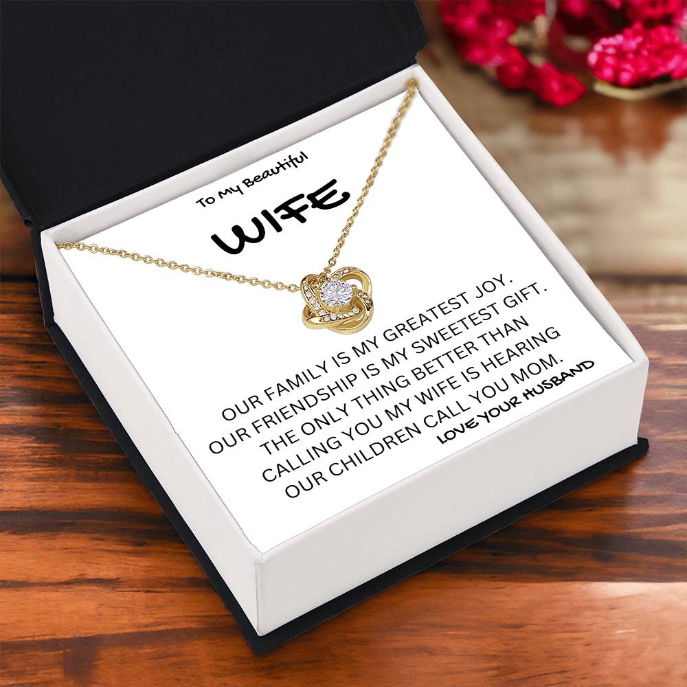 Greatest Joy Wife Necklace