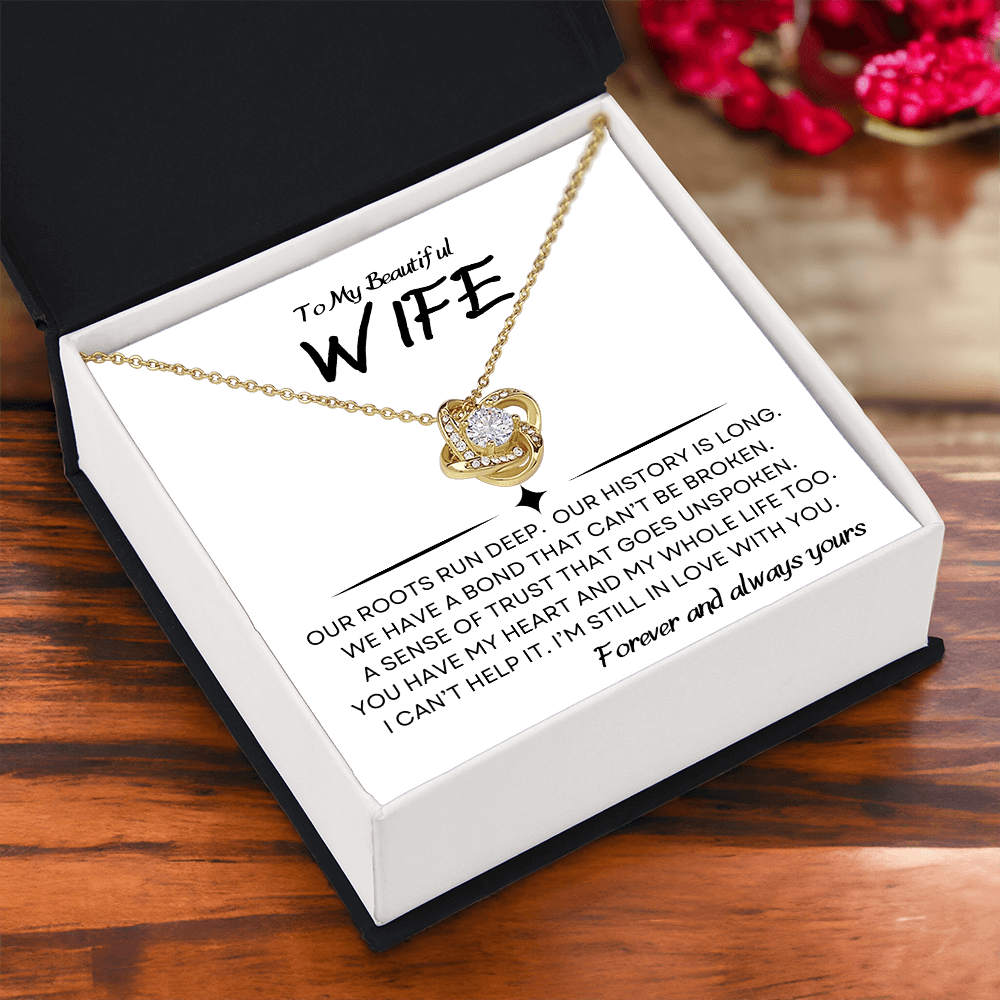 Unbroken Bond Wife Necklace