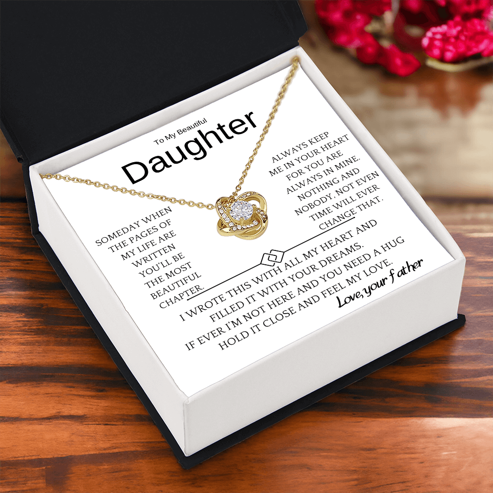 Filled With Dreams Daughter Necklace