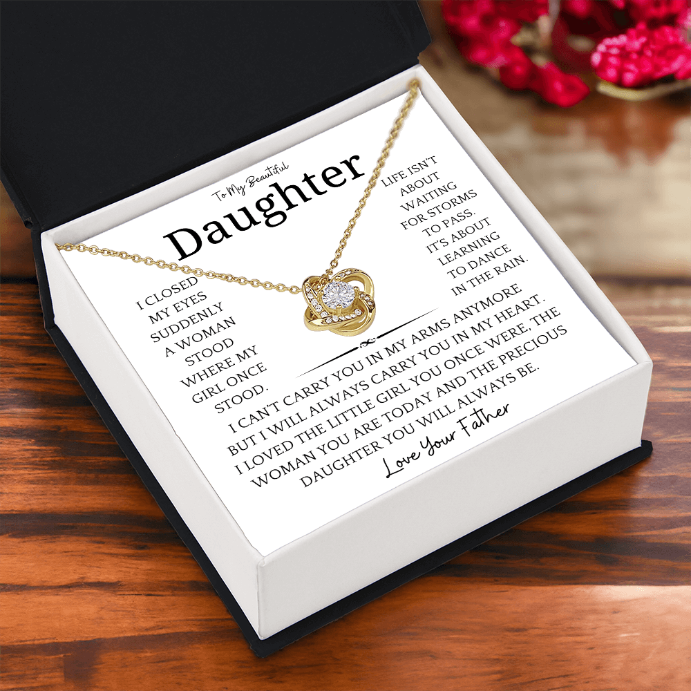 Beautiful Daughter Necklace Gift