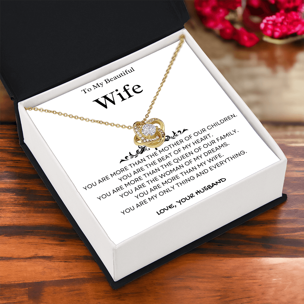 More Than My Wife Necklace