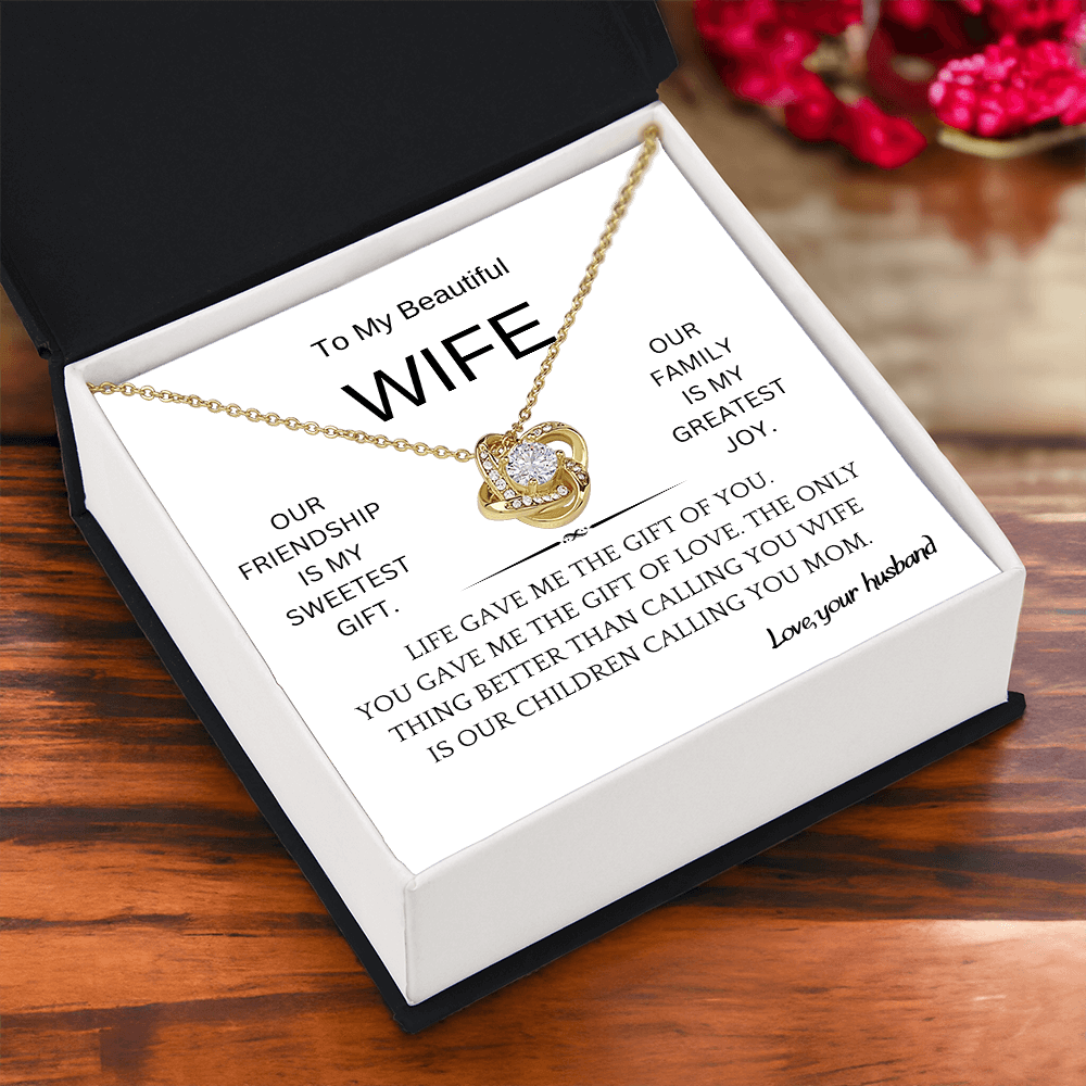 Greatest Joy Necklace Wife