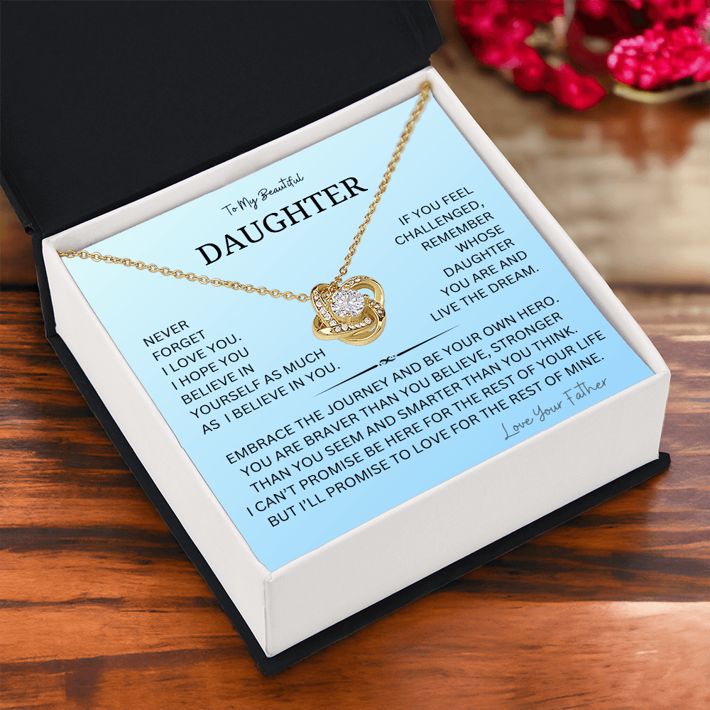 Embrace Journey Daughter Necklace