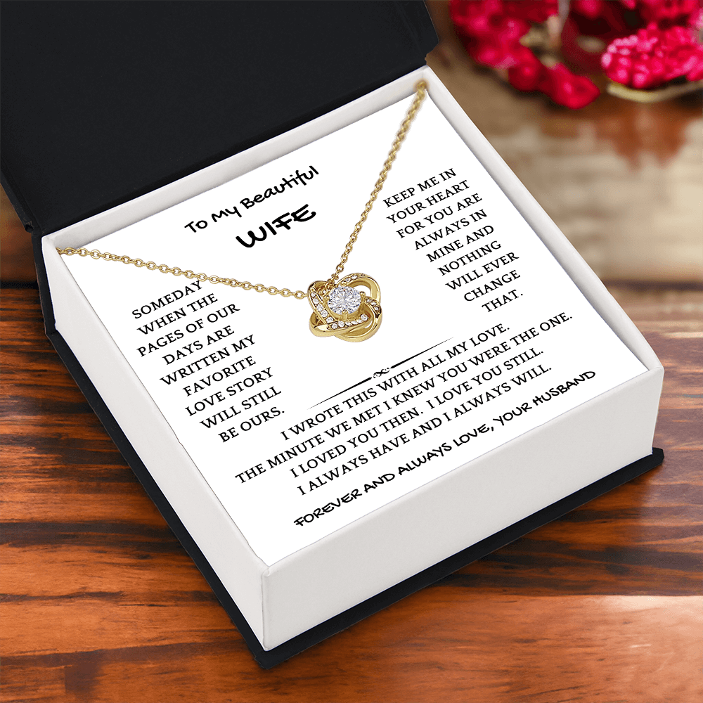 The One Necklace Wife Gift