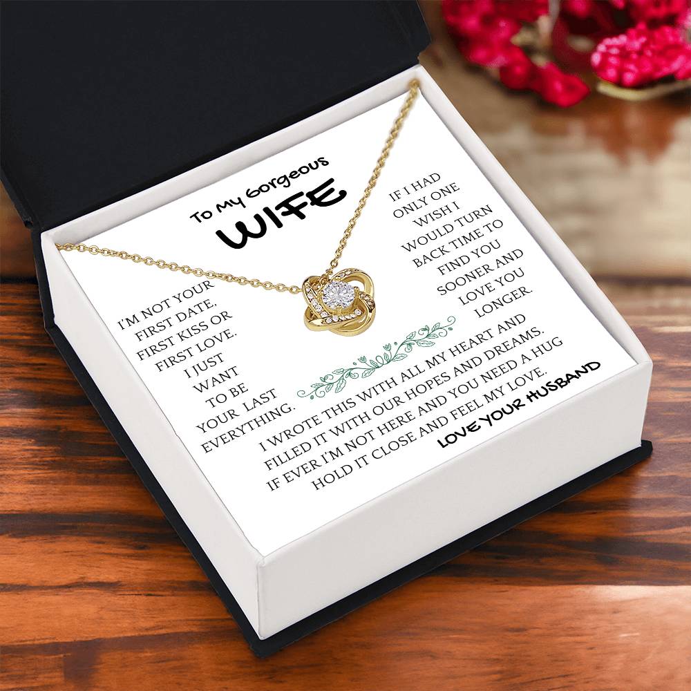 Filled With Hope Wife Necklace