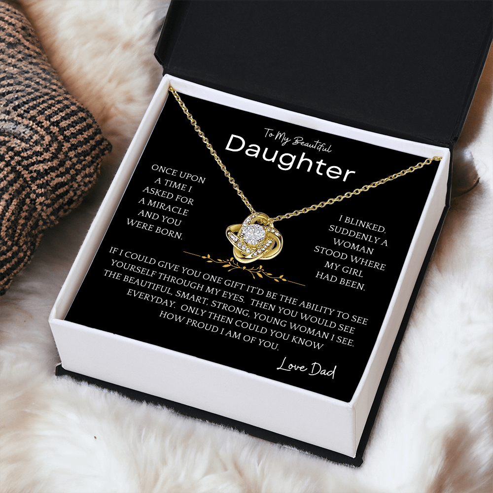 See Yourself Daughter Necklace