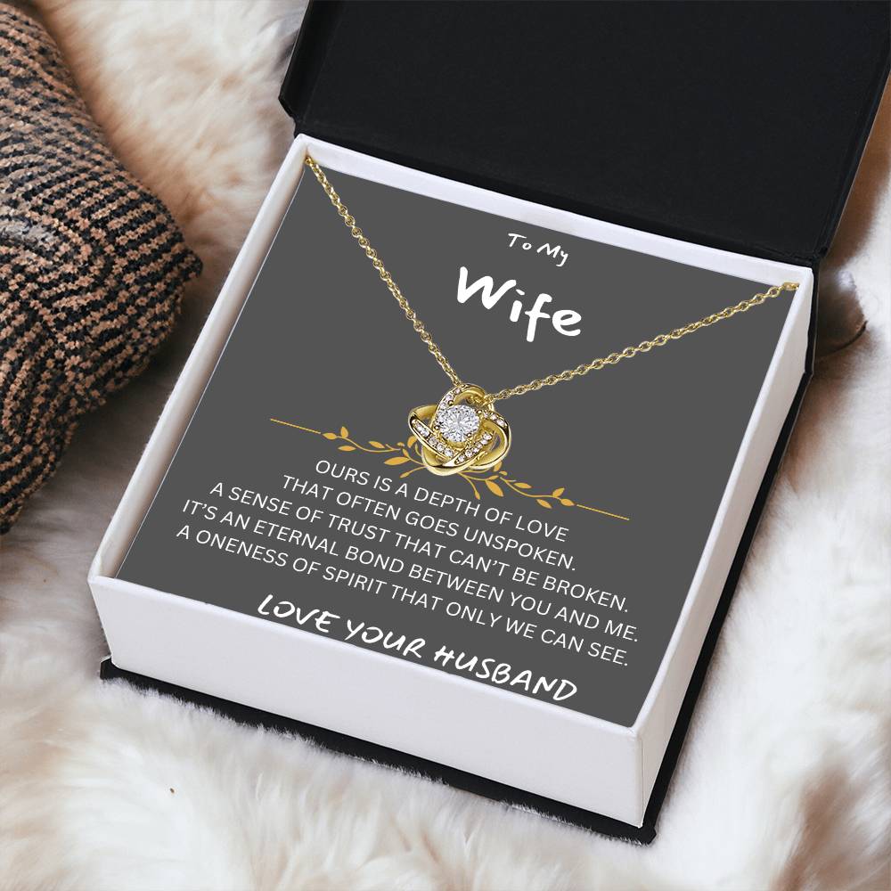 Depth of Love Necklace Wife Gift