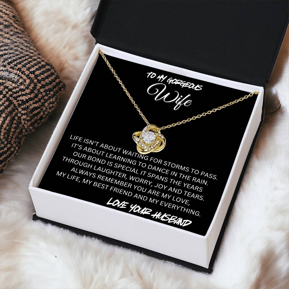 Love, Life Everything Necklace Gift For Wife