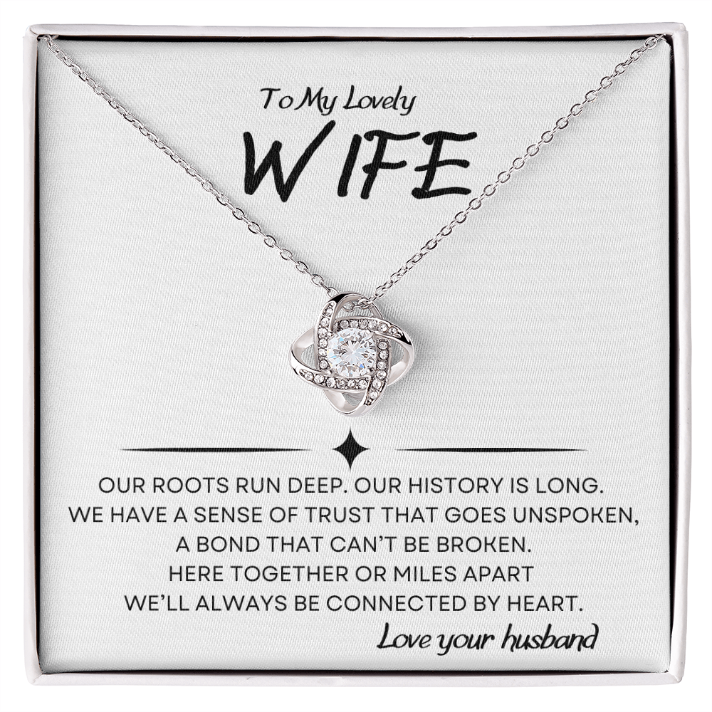 Always Connected Wife Necklace