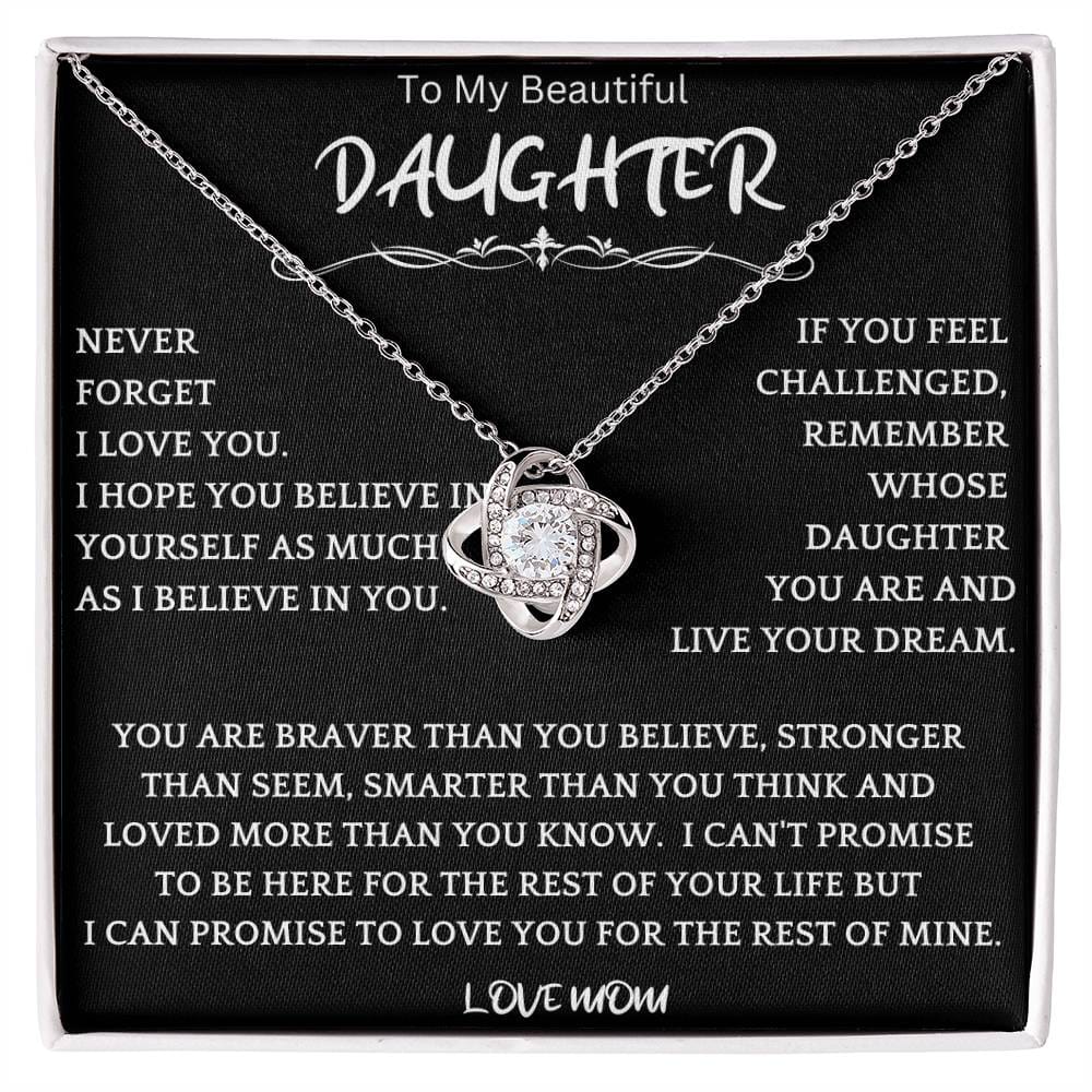 If Challenged Necklace Gift For Daughter