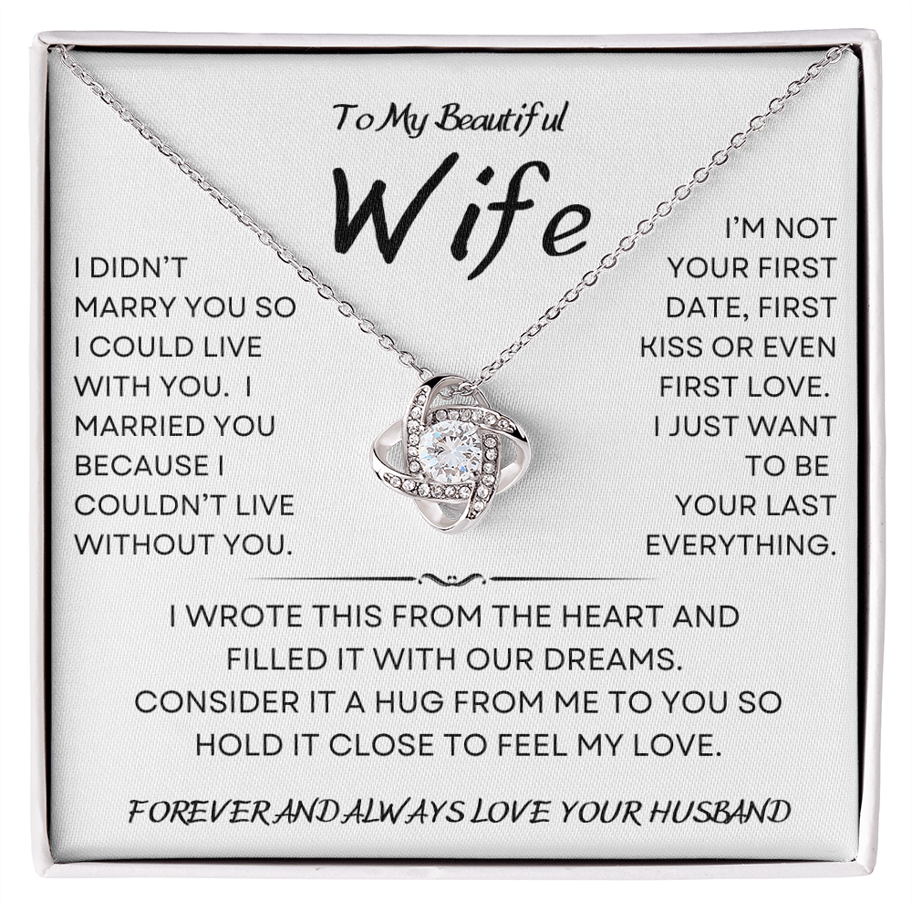 Last Everything Wife Necklace