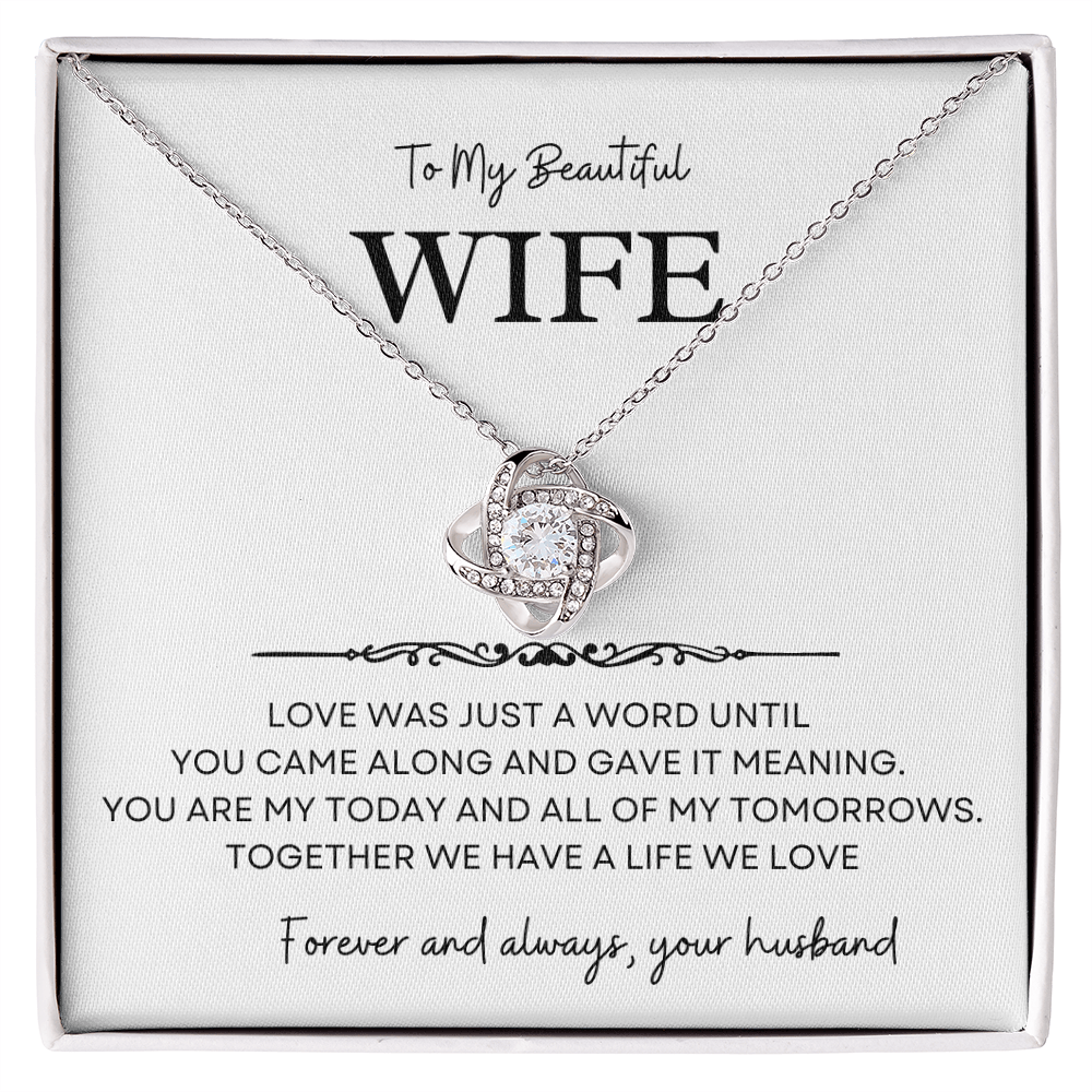 Just a Word Wife Necklace