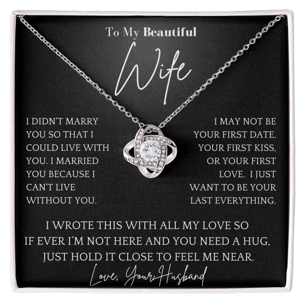 With All My Love Necklace Gift For Wife