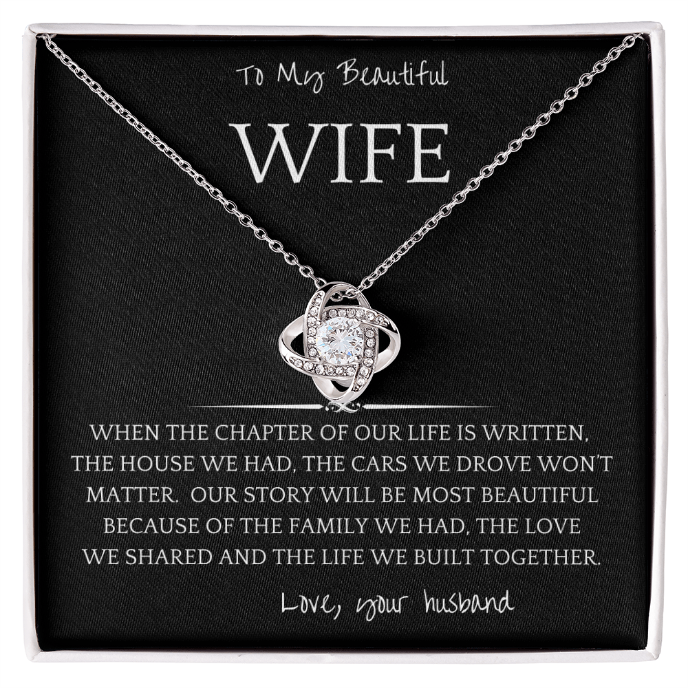 Love We Shared Wife Necklace