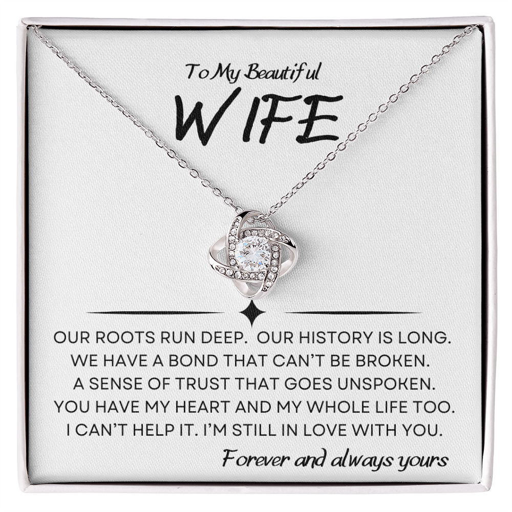 Unbroken Bond Wife Necklace