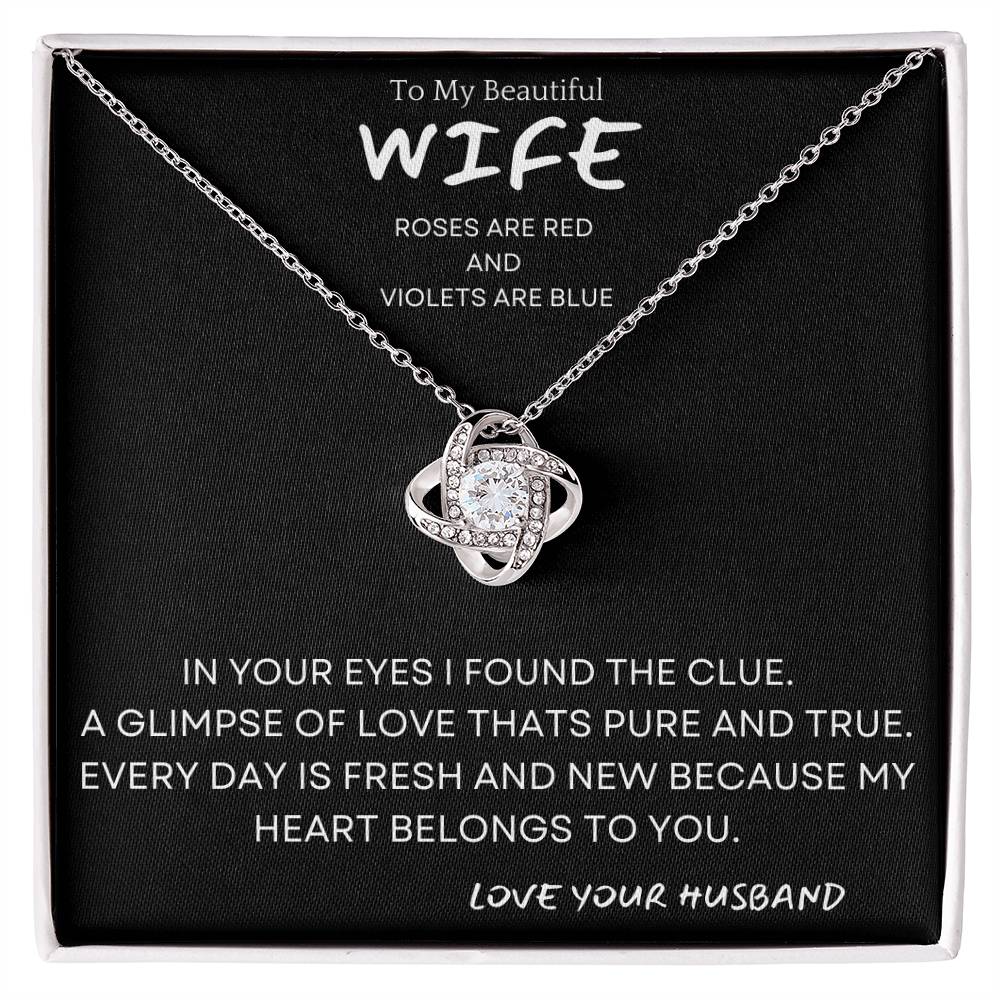 Glimpse Of Love Necklace Gift For Wife